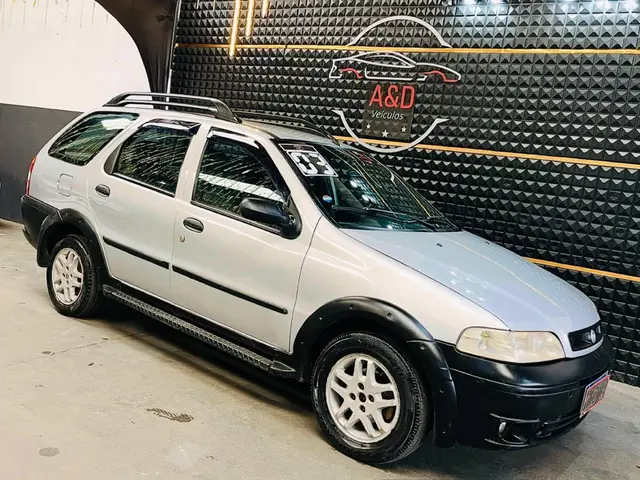 Carro Fiat Palio Weekend 2003 Adventure 1.6 16V