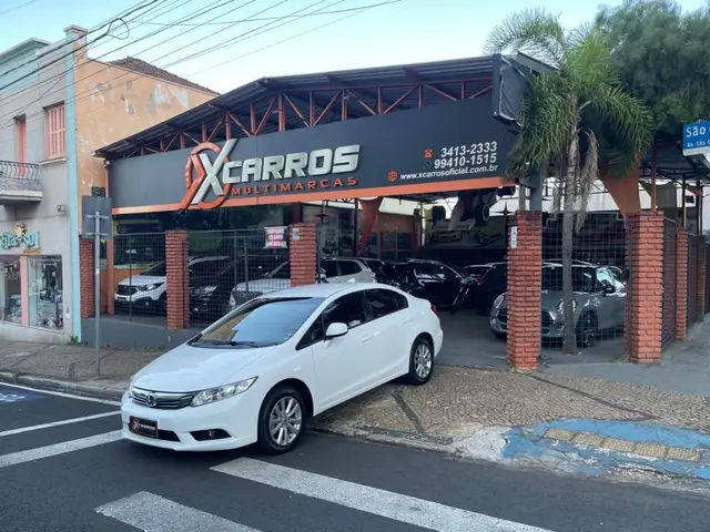 Carro Honda Civic 2015 LXS 1.8 i-VTEC (Flex)
