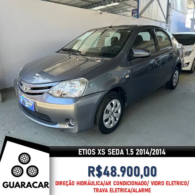 Carro Toyota Etios Sedan 2014 XS 1.5 (Flex)
