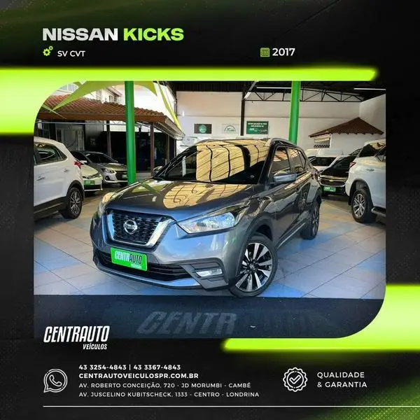 Carro Nissan Kicks 2017 1.6 Rio CVT (Flex)