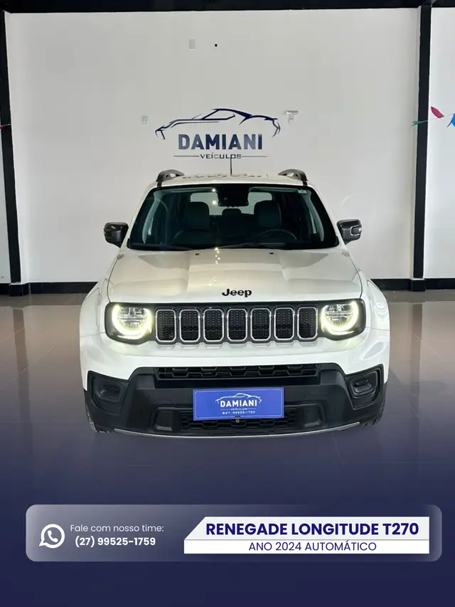 Carro Jeep Renegade 2024 Longitude T270 1.3 Turbo 4x2