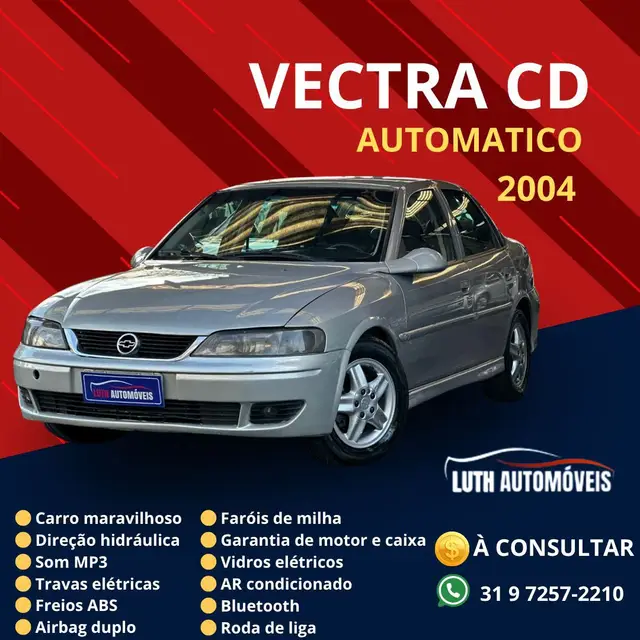 Carro Chevrolet Vectra 2004 CD 2.2 SFi 16V (Aut)