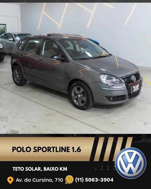 Carro Volkswagen Polo 2011 1.6 E-Flex