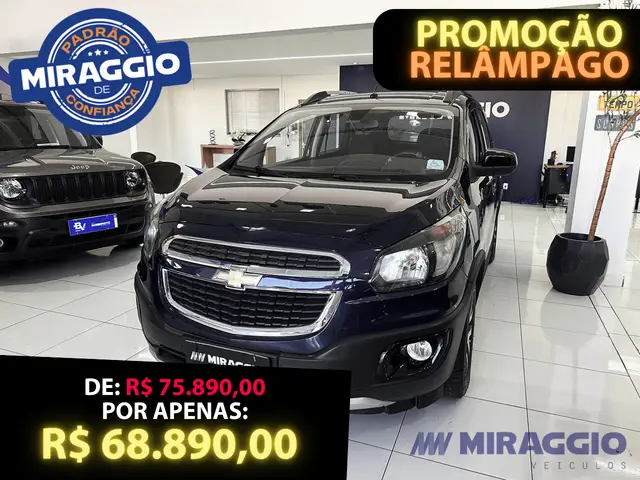Carro Chevrolet Spin 2017 Activ 1.8 (Flex) (Aut)