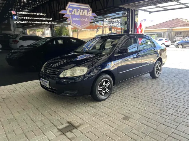 Carro Toyota Corolla 2004 Sedan XLi 1.6 16V (aut)