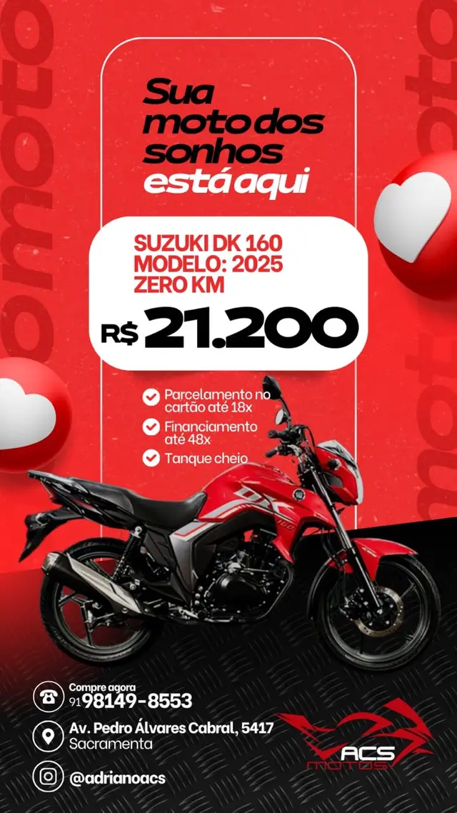 Moto Haojue DK 160 2025 CBS