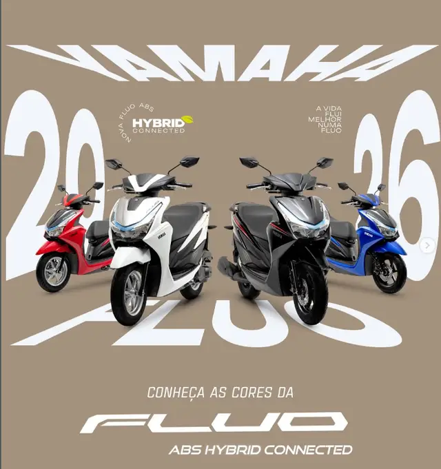 Carro Yamaha Fluo 2025 ABS