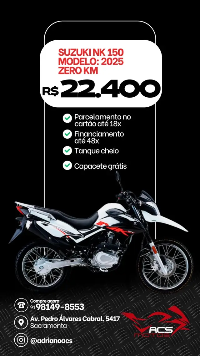 Moto Haojue NK 150 2025 ABS