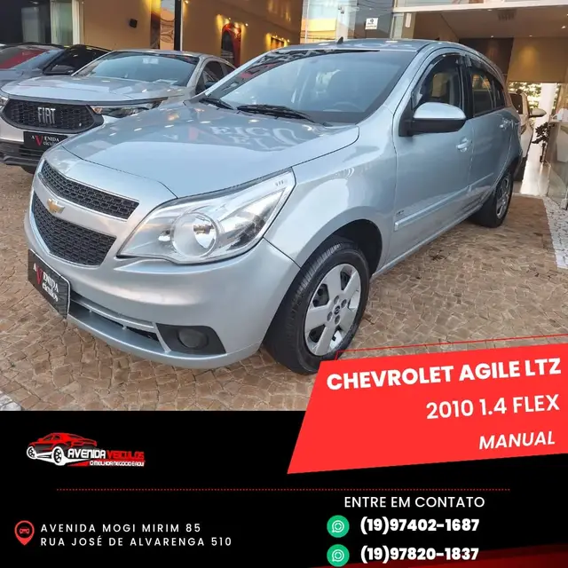 Carro Chevrolet Agile 2010 LTZ 1.4 8V (Flex)