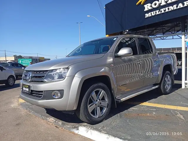 Carro Volkswagen Amarok 2012 2.0 CD 4x4 TDi Highline (Aut)