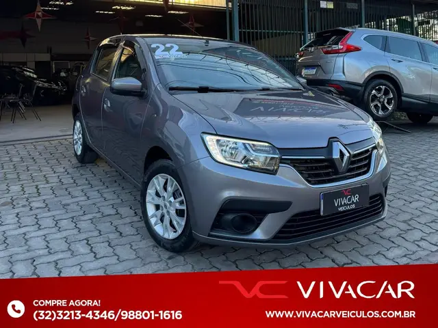 Carro Renault Sandero 2022 Zen 1.0 12V SCe (Flex)