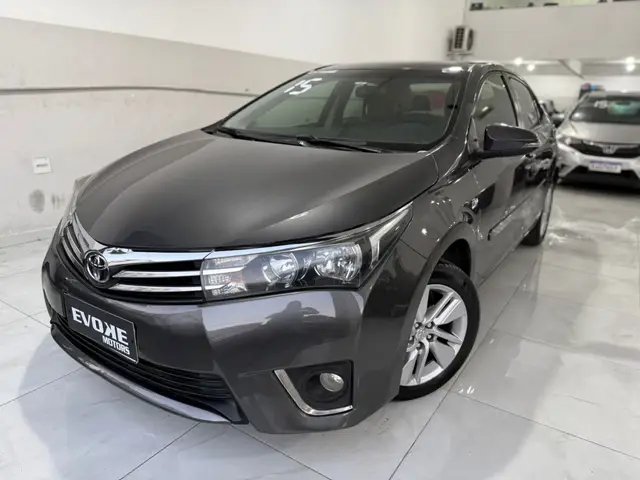 Carro Toyota Corolla 2015 Sedan 1.8 Dual VVT-i GLi Multi-Drive (Flex)