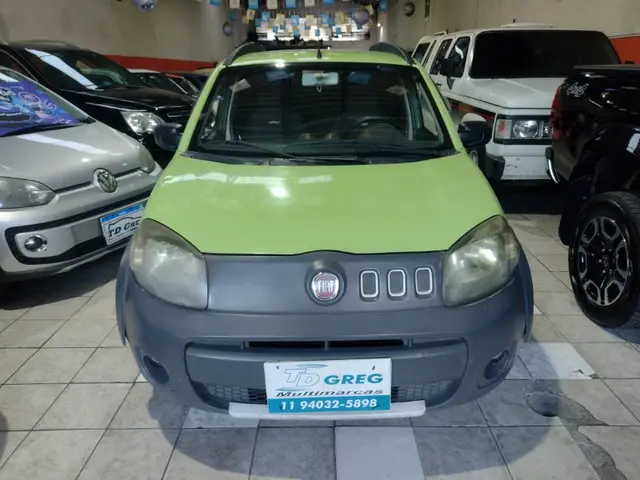 Carro Fiat Uno 2014 Way 1.0 8V (Flex) 4p