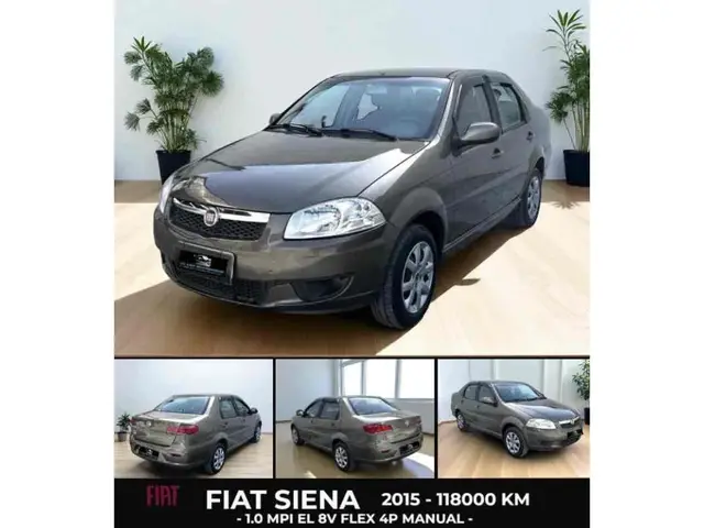 Carro Fiat Siena 2015 EL 1.0 8V (Flex)