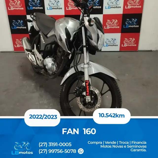 Moto Honda CG 160 2023 Fan