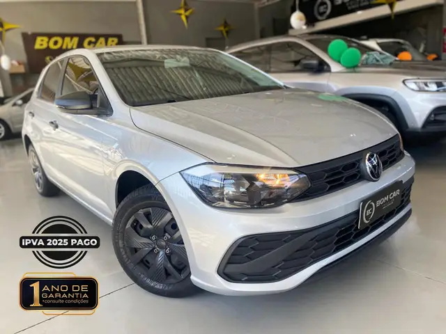 Carro Volkswagen Polo 2024 Track 1.0 Flex 12V 5p