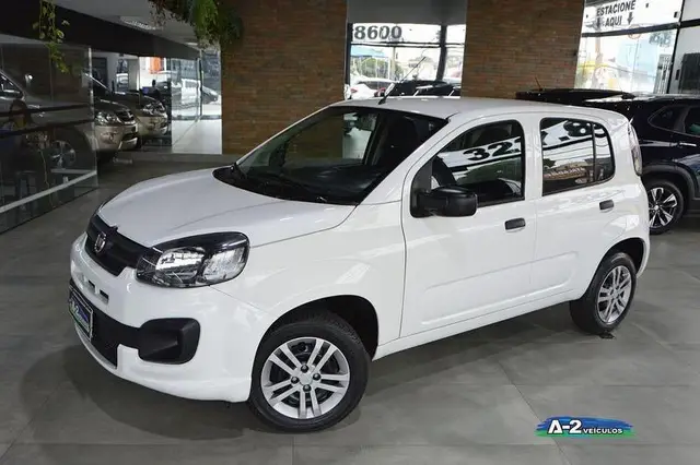 Carro Fiat Uno 2021 Attractive 1.0