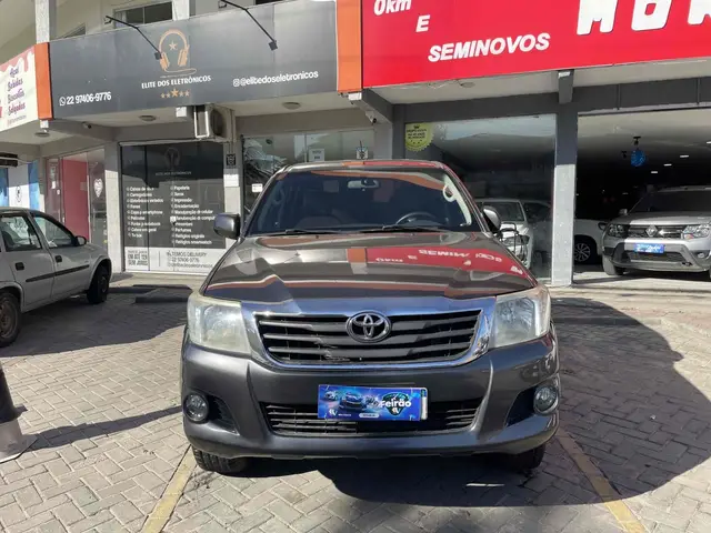 Carro Toyota Hilux Cabine Dupla 2012 Hilux 2.7 SR CD 4x2 (Flex) (Aut)