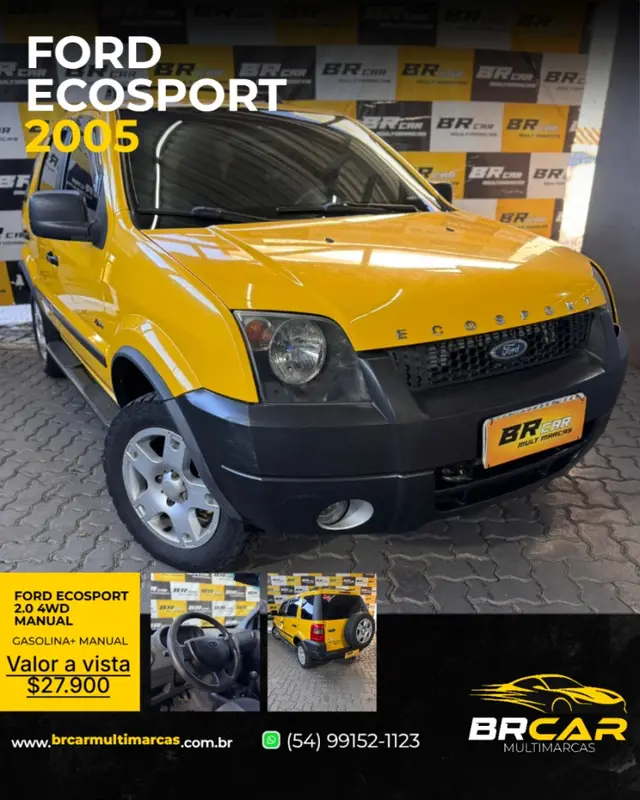 Carro Ford EcoSport 2005 Ecosport 4WD 2.0 16V
