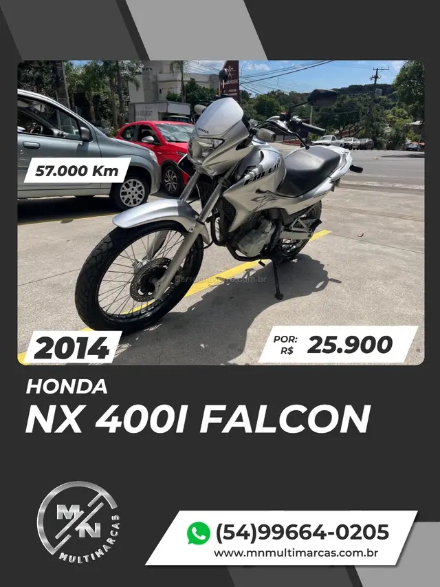 Carro Honda NX 4 Falcon 2014 400i