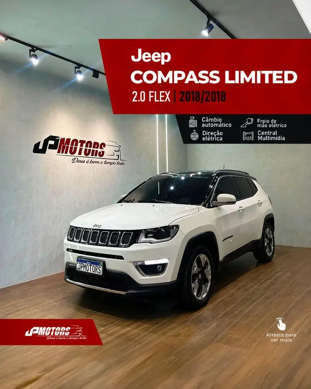 Carro Jeep Compass 2018 2.0 Limited High Tech (Aut) (Flex)