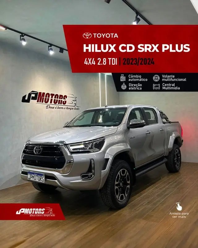 Carro Toyota Hilux Cabine Dupla 2024 SRX 4x4 2.8 Diesel