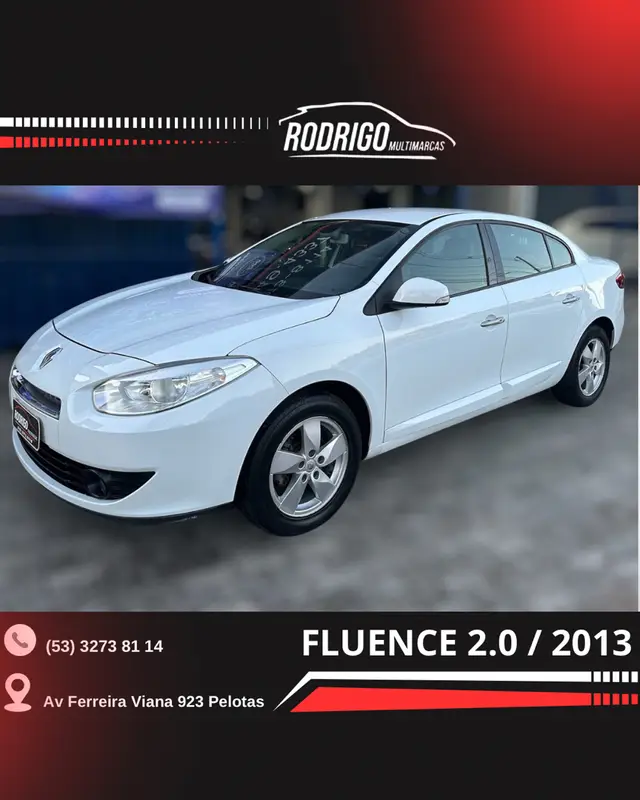 Carro Renault Fluence 2013 2.0 16V Dynamique (Aut) (Flex)