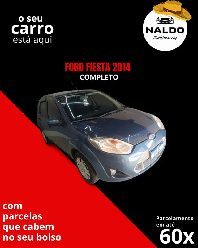 Carro Ford Fiesta Hatch 2014 1.6