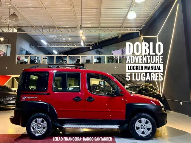 Carro Fiat Doblò 2007 Adventure 1.8 8V (Flex)
