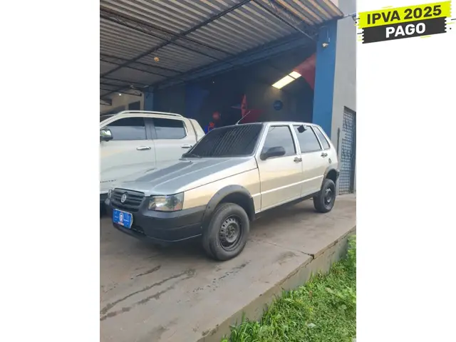 Carro Fiat Uno Mille 2011 Fire Economy Way 1.0 (Flex) 4p