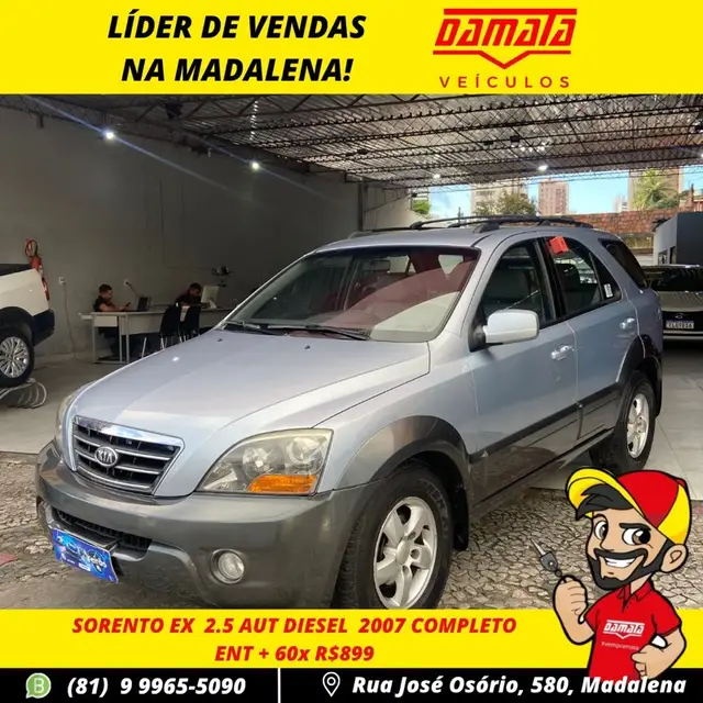 Carro Kia Sorento 2007 EX 2.5 16V
