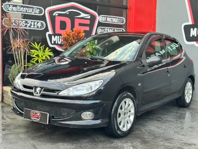 Carro Peugeot 206 2008 Hatch. Feline 1.4 8V (flex)