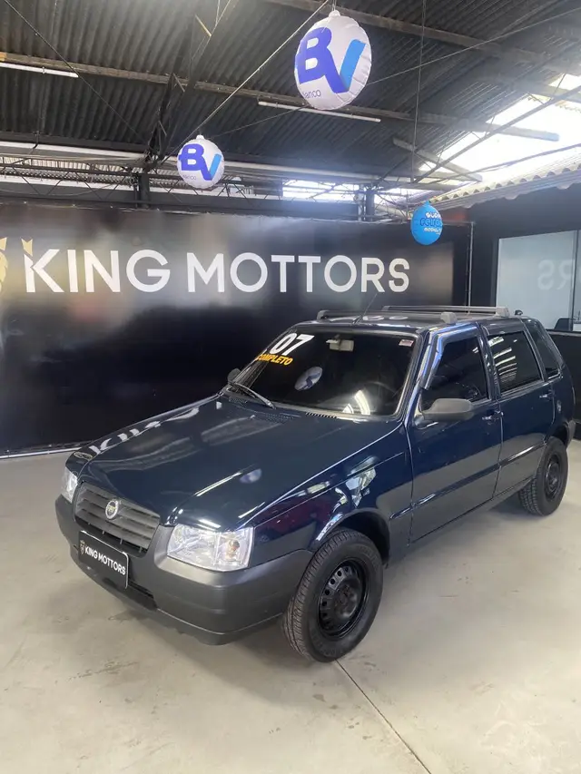 Carro Fiat Uno Mille 2007 Fire 1.0 (Flex) 4P