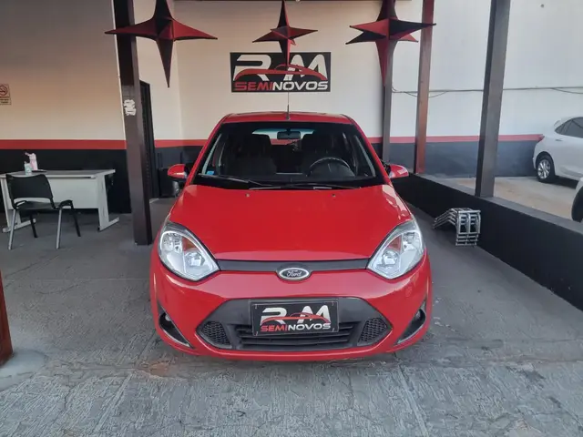 Carro Ford Fiesta Hatch 2014 SE 1.0 RoCam (Flex)