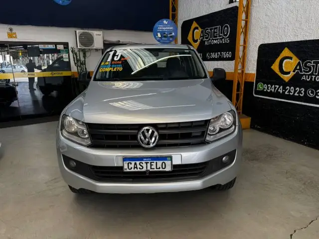 Carro Volkswagen Amarok 2015 2.0 CD 4x4 TDi Trendline