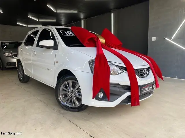 Carro Toyota Etios 2018 X 1.3 (Flex)