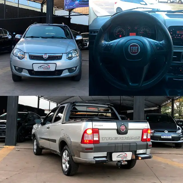 Carro Fiat Strada 2013 Trekking 1.6 16V (Flex) (Cabine Dupla)