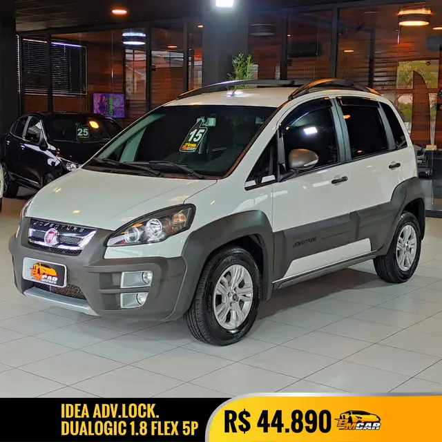 Carro Fiat Idea 2015 Adventure 1.8 16V Dualogic (Flex)