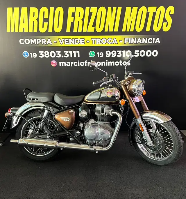 Carro Royal Enfield Classic 350 2024 Chrome