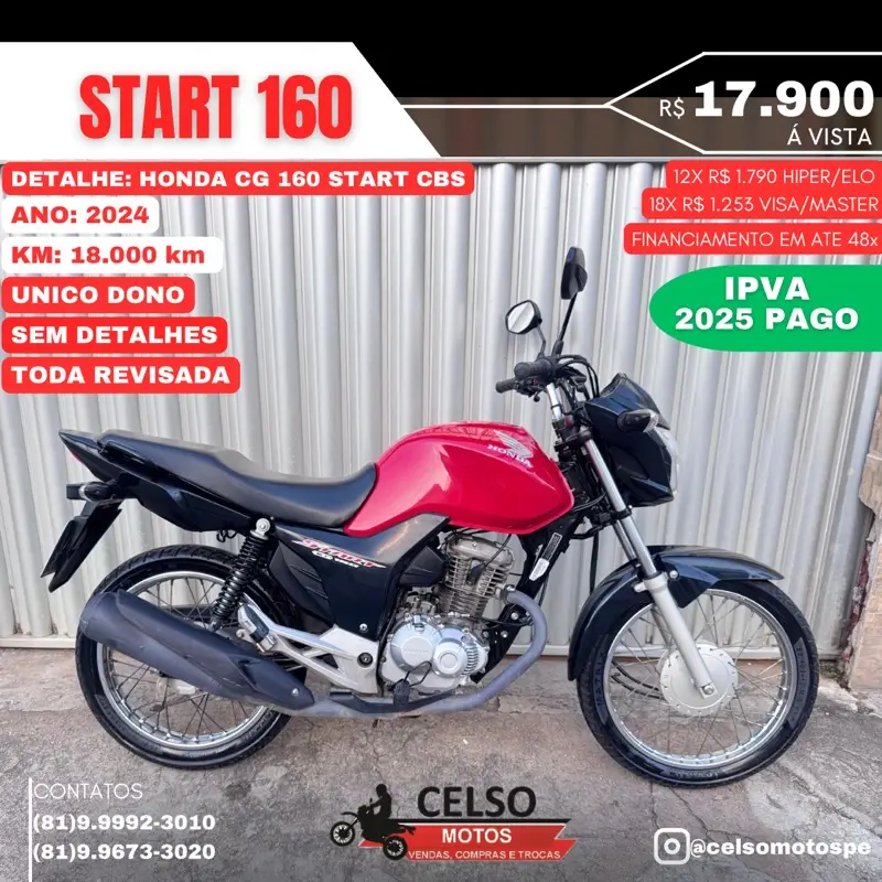 Honda CG 160 Start