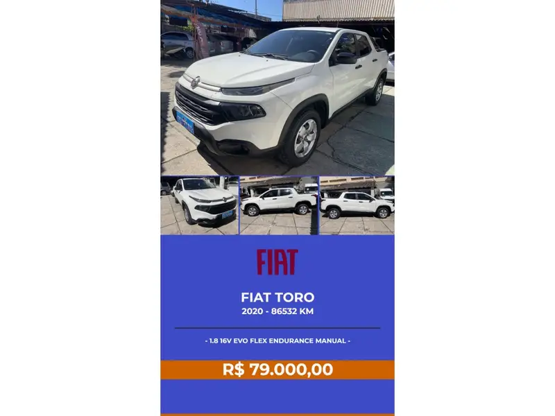 Fiat Toro Endurance 1.8 MT5 FLEX 4P