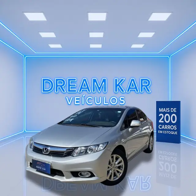 Carro Honda Civic 2014 New  LXR 2.0 i-VTEC (Aut) (Flex)