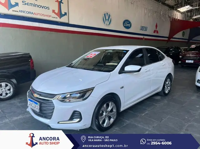 Carro Chevrolet Onix 2022 Premier 1.0 Turbo (Flex) (Aut)