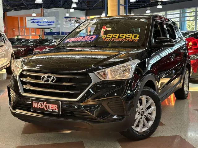 Carro Hyundai Creta 2021 Action 1.6 (Aut) (Flex)