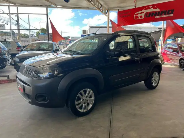 Carro Fiat Uno Mille 2012 Uno Mille Celeb. WAY ECON. 1.0 F.Flex 2p