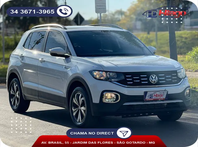 Carro Volkswagen T-Cross 2021 1.0 200 TSI Sense (Aut) (Flex)
