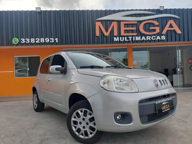 Carro Fiat Uno Mille 2011 Uno Mille Celeb. WAY ECON. 1.0 F.Flex 2p