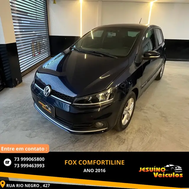 Carro Volkswagen Fox 2016 1.6 MSI Comfortline (Flex)