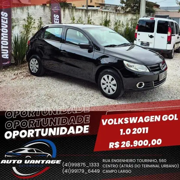 Carro Volkswagen Gol 2011 1.0 (G5) (Flex)