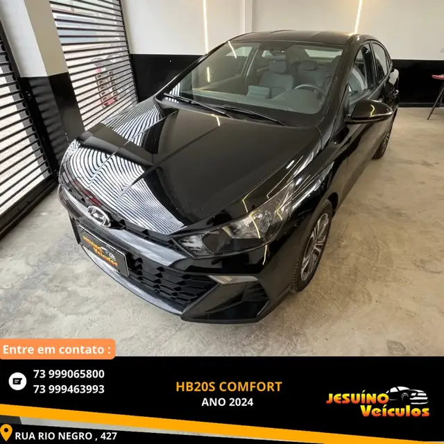 Carro Hyundai HB20S 2024 Comfort 1.0 (Flex) (Aut.)